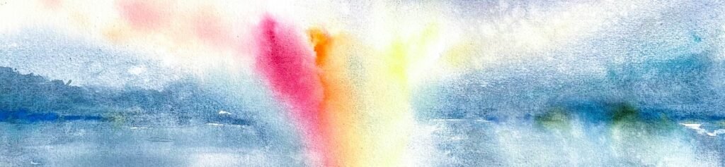 l rainbow ribbon